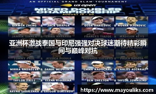 亚洲杯激战泰国与印尼强强对决球迷期待精彩瞬间与巅峰对抗